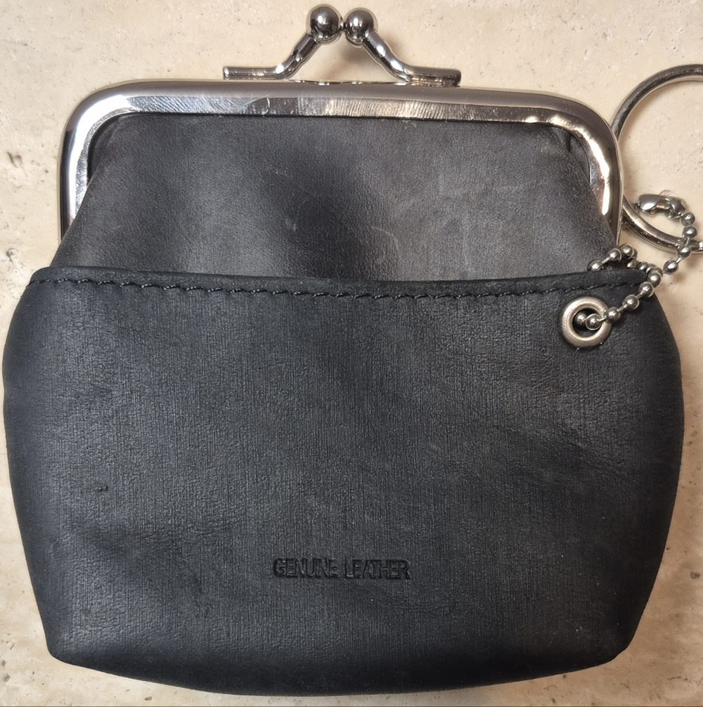 Rolfs Vintage Leather Wallet Coin Purse Statement Portrait Print 4×4 - Picture 2 of 7